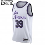 Los Angeles Lakers Trikot 22 Dwight Howard 39 Nike 2022-23 City Edition Weiß Swingman - Kinder